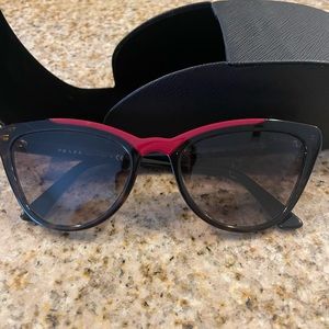 Unworn Prada cat eye sunglasses